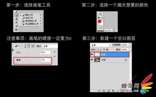如何用插件做出漏光和做旧效果