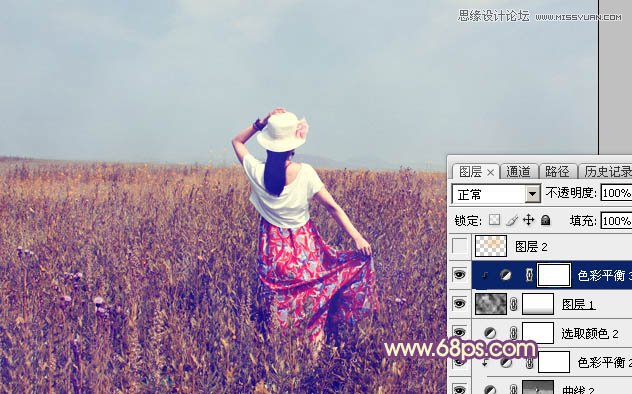 Photoshop给外景人像添加唯美的逆光效果,PS教程,素材中国